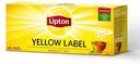 Чай Lipton Yellow label черный, 25 пакетиков