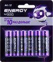 Элемент питания ENERGY BY LENTEL Alkaline battery, Арт. AA LR6-12B