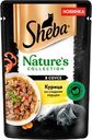 Корм консервированный для взрослых кошек SHEBA Nature's Collection с курицей и паприкой, 75г