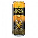 Напиток слабоалкогольный Черный Русский с коньяком и вкусом миндаля 7,2 % алк., 0,45 л