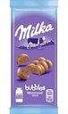Шоколад молочный пористый Milka Bubbles, 80 г