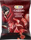 Снеки сырокопченые SUPER Азиатская пряная паприка, из курицы