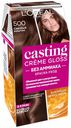 Краска-уход для волос L'Oreal Paris Casting Creme Gloss стойкая без аммиака 500 Светлый каштан 180 мл
