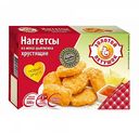 Наггетсы из мяса цыплёнка Золотой Петушок хрустящие, 300 г