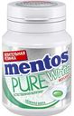 Жевательная резинка Mentos Pure White вкус Нежная мята, 54г
