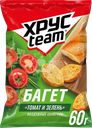 Сухарики ХРУСTEAM багет Томат и зелень, 60г