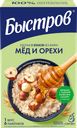 Каша мультизлаковая БЫСТРОВ 5 Злаков Мед и орехи, 6х40г