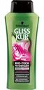 Шампунь для ослабленных, поврежденных волос Gliss Kur Bio-Tech регенерация, 400 мл