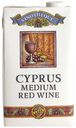 Вино Vinotheque CYPRUS MEDIUM RED WINE красное сухое Кипр, 1 л