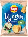Чипсы LAY`S®, Из печи, Нежный сыр с зеленью, 85г