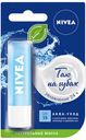 Бальзам для губ Nivea аква забота, 4,8 мл