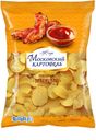 Чипсы Московский картофель   рифленые бекон BBQ 150 г