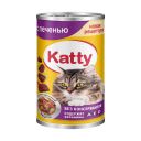 Корм для кошек Katty Печень в соусе 415г