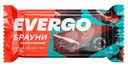 Пирожное Evergo Брауни классический протеиновое глазированное, 50г