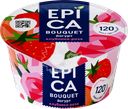 Йогурт EPICA BOUQUET Клубника и экстракт розы 4,8%, без змж, 130г