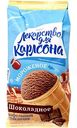 Мороженое Лекарство для Карлсона Лакомство колибри Шоколадное в вафельном стаканчике, 70 г