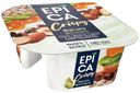 Йогурт Epica Crispy Фисташки 4.8% + Смесь из семян орехов и темного шоколада 140г
