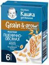 Кашка молочная Gerber Gerber Grain Grow пшенично-овсяная с 6 месяцев, 200 мл
