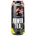 Напиток энергетический GORILLA Power tea, персик, 450мл