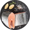 Лосось свежемороженый, кусок, Чили, 1кг