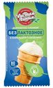 Мороженое Чистая линия Пломбир безлактозное с ароматом ванили в вафельном стаканчике 12% БЗМЖ 80г