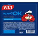 Крабовое мясо имитация Vici КрабОК замороженное, 180г