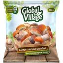 Смесь лесных грибов Global Village быстрозамороженная 300г