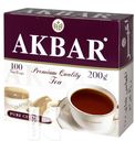 Чай АКБАР Классическая Серия черный 100х2г