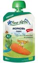 Пюре Fleur Alpine морковь с 4 месяцев, 90г