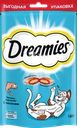 Лакомство для взрослых кошек DREAMIES с лососем