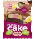 Десерт Fit Kit Твистед-Кейк Вишня-Миндаль-Банан глазированный протеиновый 50г