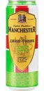 Напиток слабоалкогольный Manchester Джин-тоник с соком лайма газированный 7,2 % алк., Россия, 0,45 л