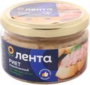 Риет подкопченный ЛЕНТА из горбуши, кеты и скумбрии, 180г