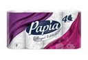 Туалетная бумага "Royal Edition", Papia, 4 слоя, 8 рулонов