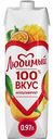 Нектар Любимый Мультифрукт с мякотью, 0,97 л
