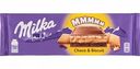 Шоколад молочный Milka Choco & Biscuit, 300 г