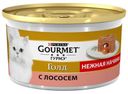 Консервированный корм для кошек Gourmet Gold Нежная начинка с лососем, 85 г