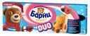 Пирожное бисквитное «Медвежонок Барни» DUO малина-кокос, 150 г