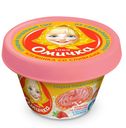 Сыр плавленый сладкий Омичка клубника со сливками 80 гр