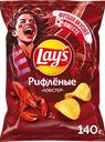 Чипсы картофельные LAY'S Рифленые Лобстер