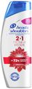 Шампунь против перхоти 2 в 1 Густые и крепкие, Head & Shoulders, 400 мл, Румыния