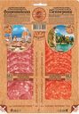 Колбаса сырокопчёная Мясная История Флорентийская-пепперони полусухая в нарезке, 100г