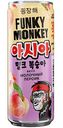 Напиток Funky Monkey молочный персик, 0,33л