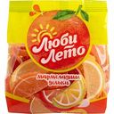 Дольки мармеладные Люби Лето Ассорти с цитрусовым вкусом, 250 г