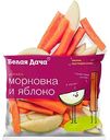 Микс из морковных палочек и яблочных долек Белая Дача, 80 г