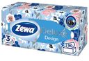 Салфетки бумажные Zewa Deluxe Дизайн косметические 3 слоя 90шт