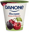 Йогурт Danone вишня черешня 2.8%, 260 г