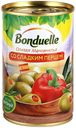 Оливки Bonduelle Мансенилья со сладким перцем, 300 г