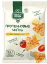 Чипсы протеиновые Вкус & Польза Три сыра и томат, 40г