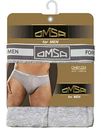 Трусы-слипы мужские Omsa for Men B1224 цвет: серый меланж, 50р-р